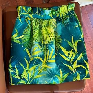 Versace IT 36 runway 2020 Jungle mini skirt NWOT